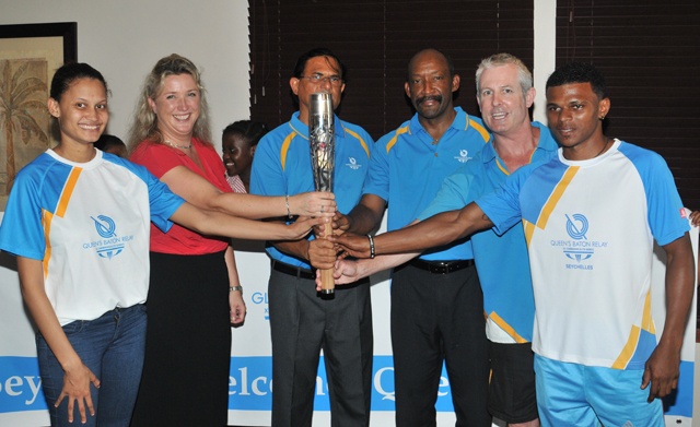 Queen’s Baton arrives in Seychelles