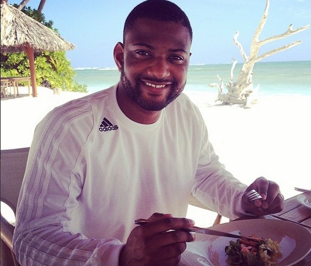 Even the wet weather is beautiful! JLS star JB Gill enjoys romantic getaway in Seychelles