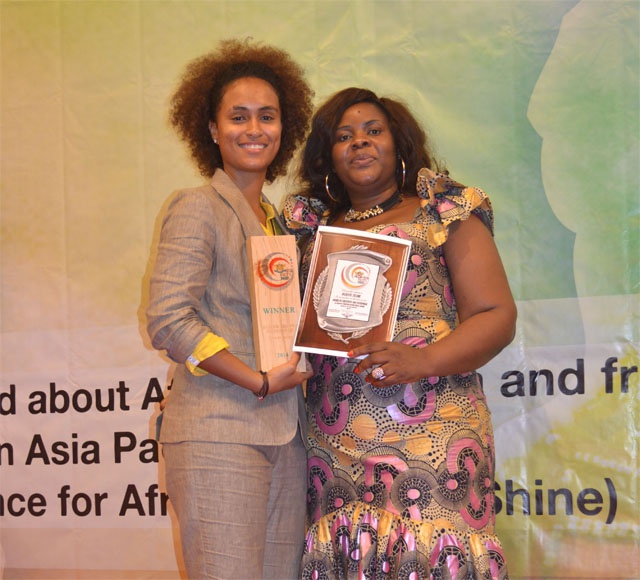 Seychellois artist Juliette Zelime honoured for creativity and entrepreneurship in Beijing