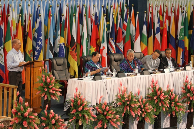 Samoa conference opens - Seychelles presents 4 major proposals for the sustainable development of SIDS