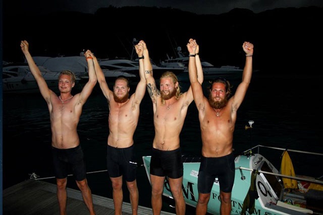 A fast row to Eden – four-man rowing crew lands in Seychelles after 73 days at sea