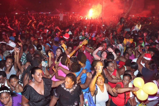 Le 31 décembre aux Seychelles « Street party »