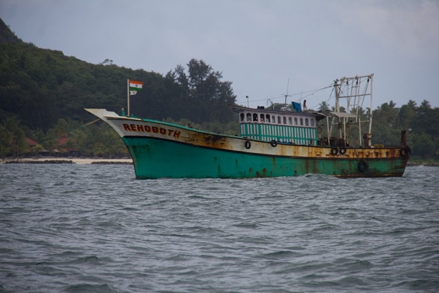 Two Indian fishing vessels intercepted by Seychelles Coast Guard