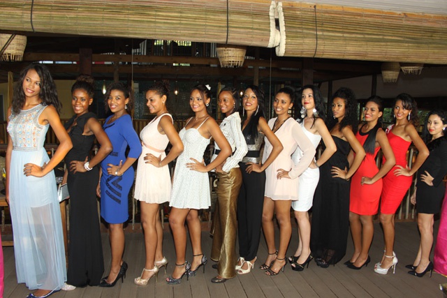 Let the contest begin: 13 aspiring beauty queens chosen for the Miss Seychelles 2015 pageant