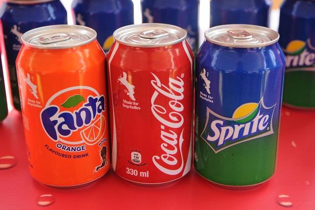 'Made for Seychelles' - uniquely packaged Coke, Fanta and Sprite cans hit the market