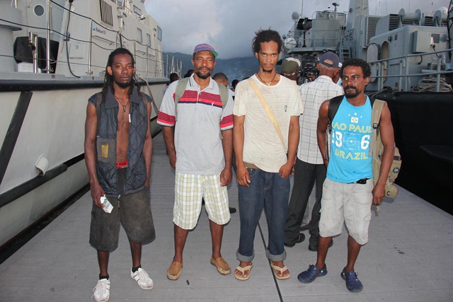 Four Seychelles fishermen tell of lost at sea experience upon safe return home