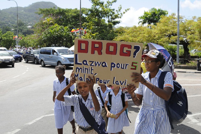 Les Seychelles se mobilisent pour lutter contre le fléau de la drogue