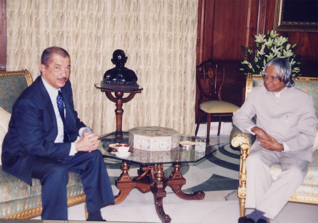 Seychelles President sympathizes with India following the death of former President Kalam