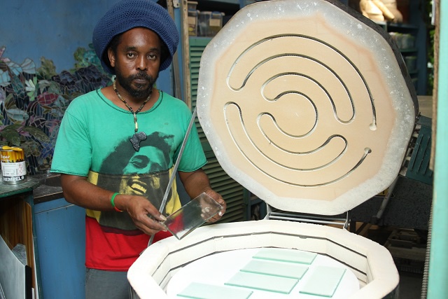 Bringing alive colours through light: A peek inside the only stained glass studio in Seychelles