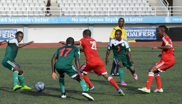 Les Seychelles ont été éliminées des qualifications pour la Coupe du Monde 2018 après avoir perdu leur match retour