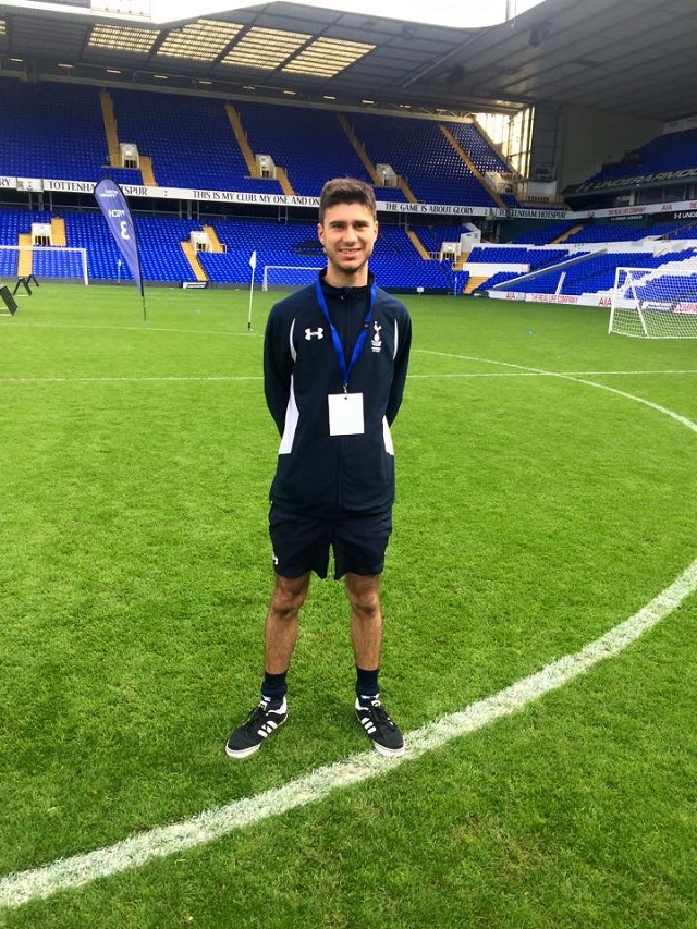 Turning passion for his favourite sport into a career - Seychellois Reza Udwadia pursues football coaching dreams, studying at London-based Tottenham Hotspur Foundation