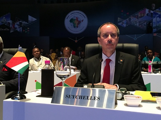 Seychelles has welcomed new framework of cooperation adopted at the end of the third India-Africa summit