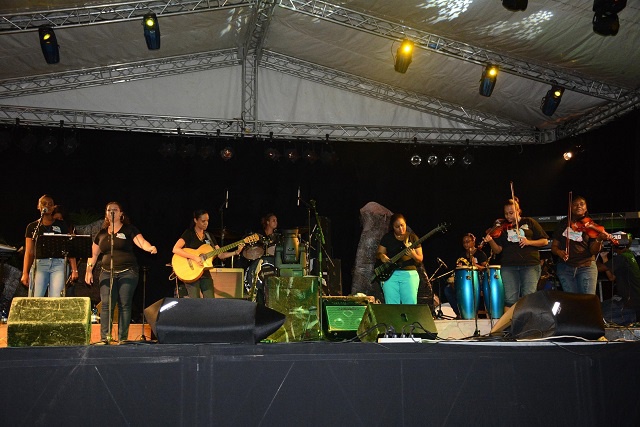 Discovering and attracting women talents - all-female band makes debut in Seychelles