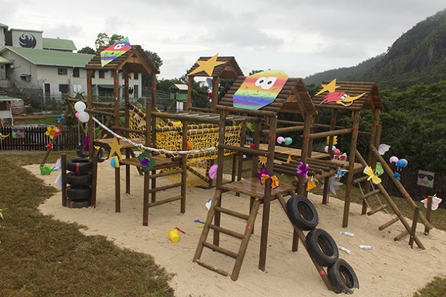 Playground for Hope! Seychelles beauty queen realizes dream to offer friendlier environment for prison inmates to interact with children