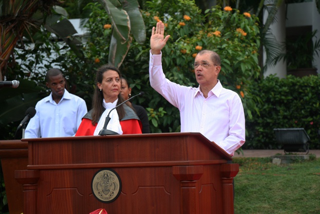 Seychelles President James Michel sworn into office, sets 100 days to address 'urgent priorities'