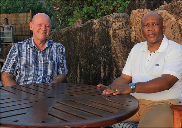 A king visits the Seychelles