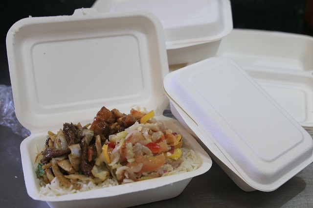 Sweet lunchbox: Jules Takeaway in Seychelles replaces styrofoam with biodegradable sugar cane