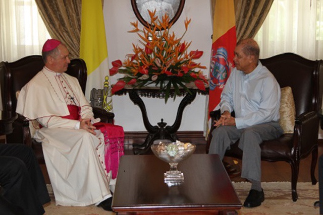 Le nouveau nonce apostolique des Seychelles veut travailler sur la promotion des relations entre les Seychelles et le saint-siège