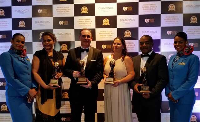 Air Seychelles wins multiple accolades at World Travel Awards 2016