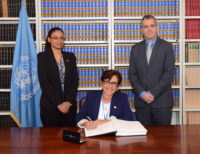 Seychelles sees signing of Paris Agreement as environmental turning point