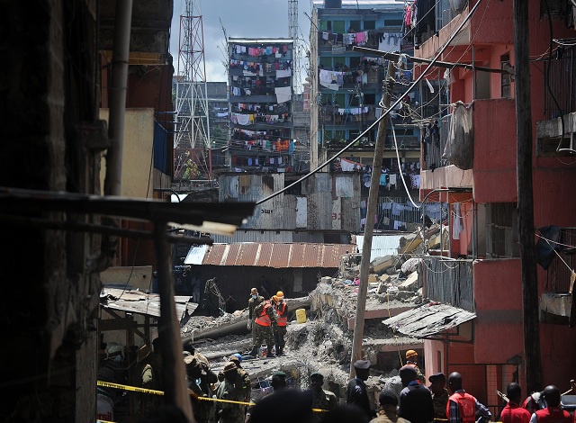 Kenya building collapse toll rises to 21