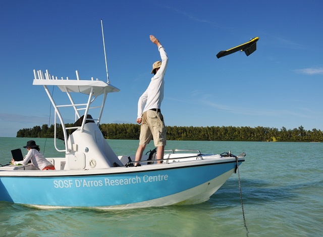 Vue d’ensemble : le projet Drone aidera à la conservation de l’atoll aux Seychelles