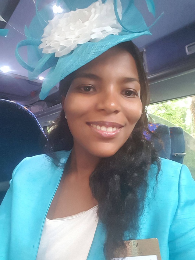 Seychellois Angelique Pouponneau receives Queen Elizabeth’s Young Leaders Award at Buckingham Palace