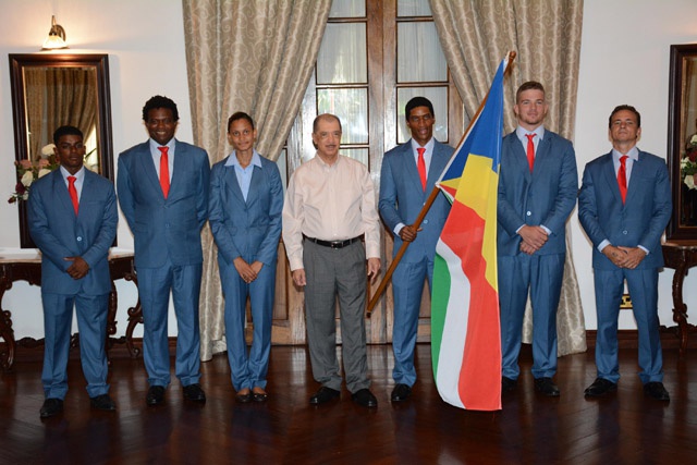 10 athletes prepare to fly the Seychelles’ flag at the Rio Olympic Games