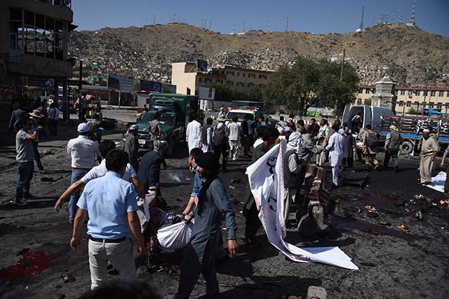 L'EI revendique un carnage au coeur d'un défilé chiite à Kaboul