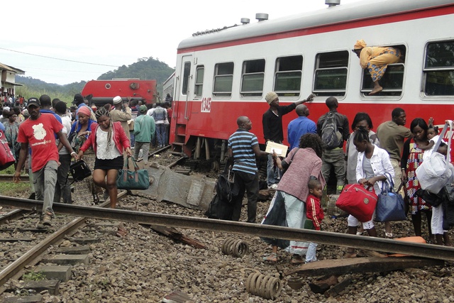 55 killed in Cameroon train derailment