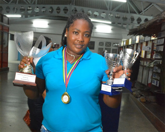 Seychellois female volleyballer Marielle Bonne motivated by team’s success, personal achievement
