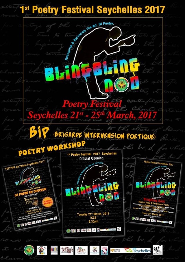 Seychelles hosts first poetry festival: Bling Bling nod