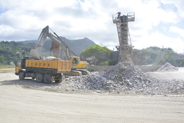 United Concrete facing shortage of raw material in Seychelles