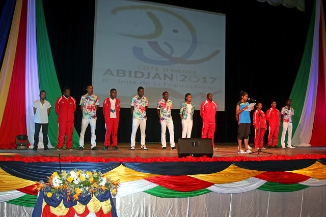 Seychellois delegation leaves for “Jeux de la Francophonie” in Ivory Coast