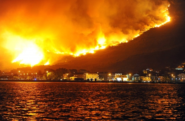 Wildfires rage in Europe from Croatia to Portugal