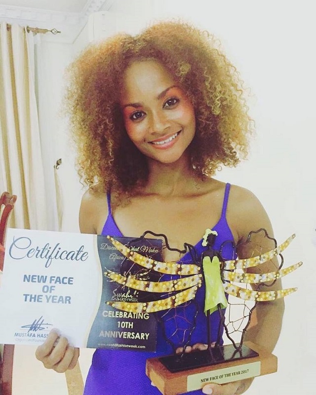 Seychellois model wins "New Face of the Year" at Swahili Fashion Week in Tanzania