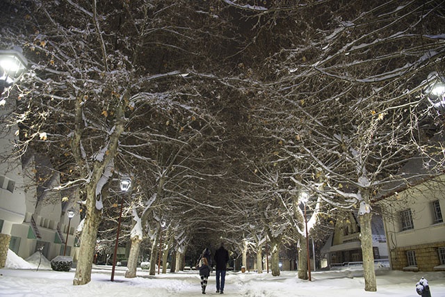 Vague de froid et chutes de neige au Maroc