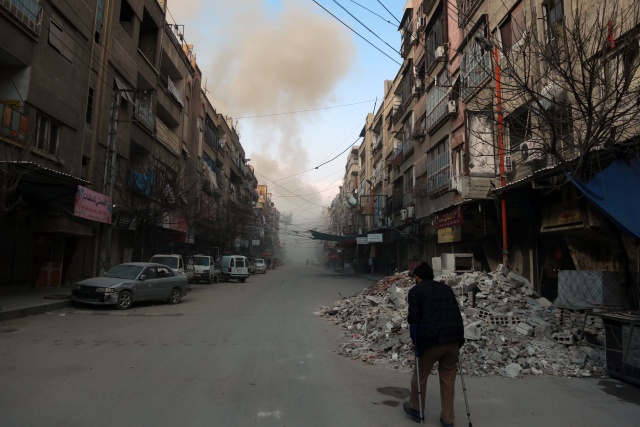 Strikes pound Syria's Eastern Ghouta as world fumbles for response