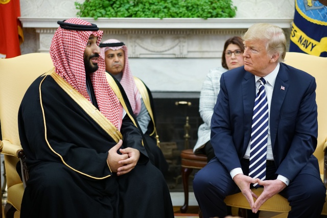 Public smiles, private problems as Saudi prince visits White House