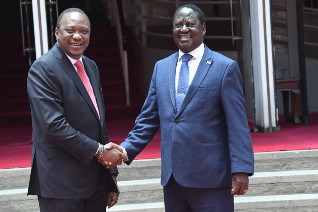 With a handshake, Kenya leaves behind divisive poll