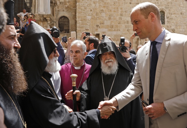 In Israel, Prince William tastes sombre and lighter sides