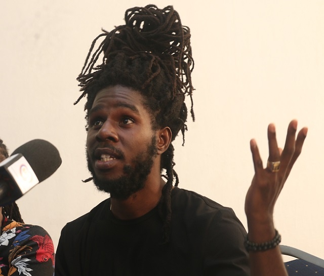 Reggae Saturday night in Seychelles: Jamaican artist Chronixx takes the stage