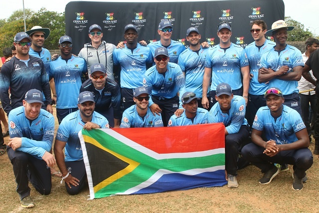 South African top cricket team on pre-season tour in Seychelles