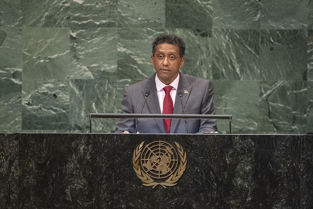 President of Seychelles reminds UN General Assembly of needs of small island states