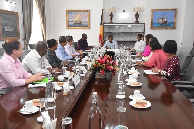 Seychelles' ambassadors, assembled on home turf, say climate change, poverty reduction are key issues