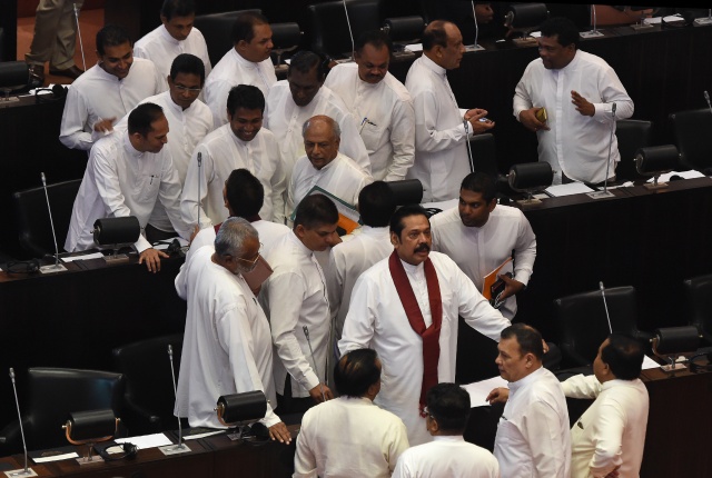 Sri Lanka president suffers latest setback in parliament