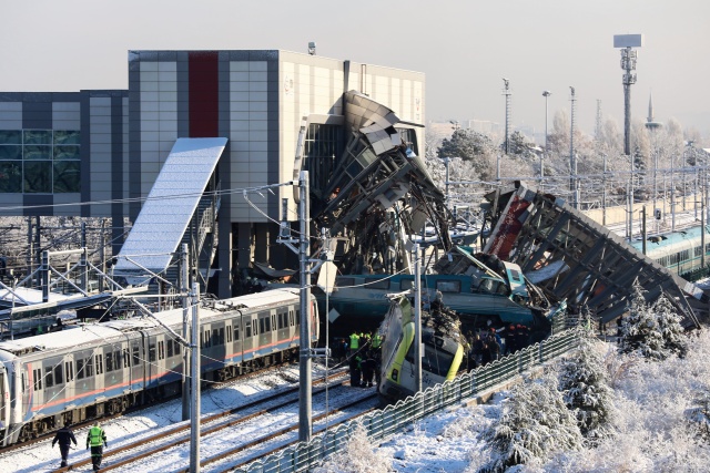 Ankara train crash leaves nine dead, 86 injured