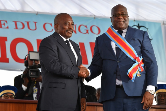 DR Congo ushers in new president in historic transition