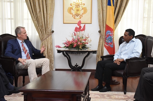 Seychelles and Norway talk about blue economy, climate change and renewable energy