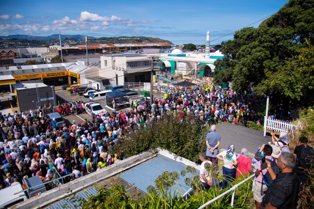 Defiance, tears and joy as Christchurch unites